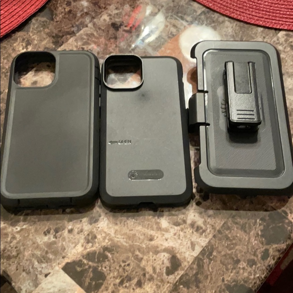 Black iPhone 11 Pro protective phone case